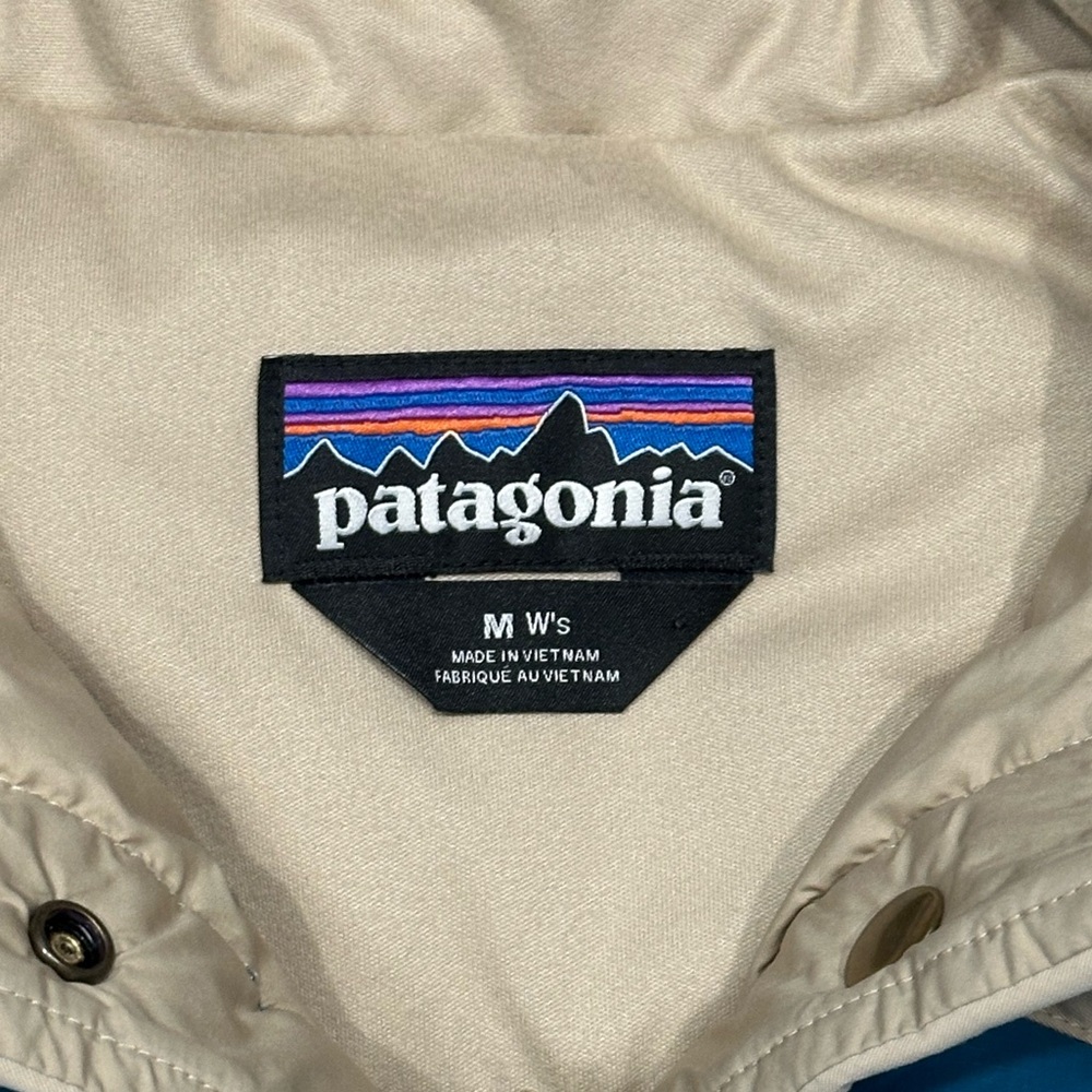 Patagonia Bivy Hooded Vest in Wavy Blue Size Medium - Picture 4 of 12